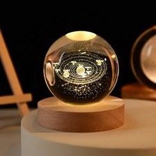 Crystal ball night - 3d,