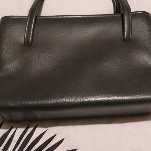 Black leather women vintage - leather,