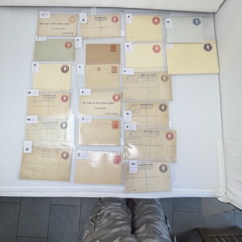 Postal stationery lot - stationery, x20