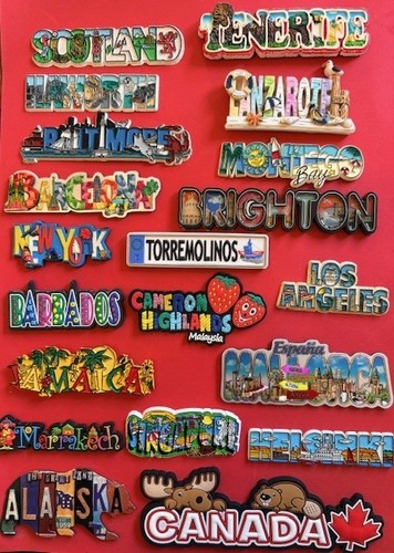 Souvenir fridge magnet name - souvenir,
