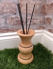 Handmade Wooden Vase Reed