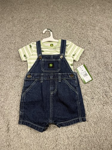 Nwt john deere shortall set - nwt,