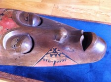 Wooden Indonesian Carved Face