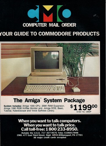 Commodore amiga 1000 - commodore,