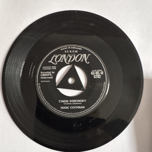 Vinyl single eddie - 7, cochran