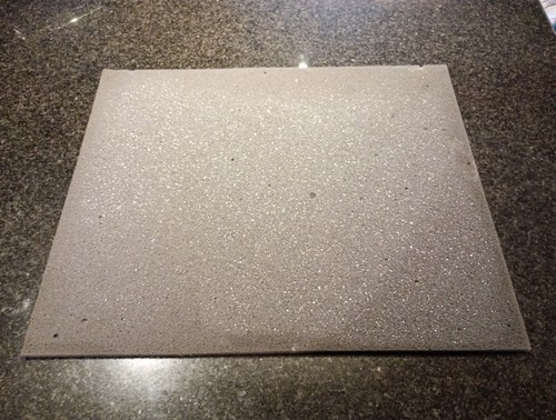 Foam sheet 10mm thick 460mm - 10mm,