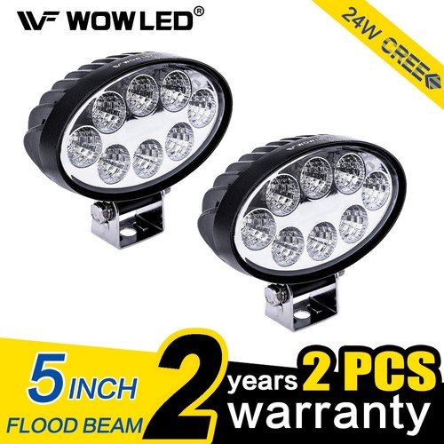 Wowled 24w led work - 2x, oval