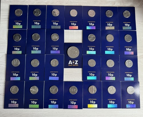 2018 alphabet 10p coin - 2018,