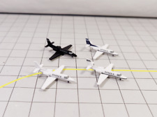 3x Cessna Citation 550 Business Private Jet Models 1:400 Scale Airport Diorama