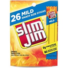 Slim Jim Smoked Meat Sticks