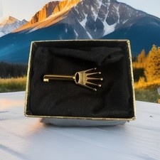 Rare Rolex Watch Box Gold Key.  High sought After. Could Make A Unique Pendent!