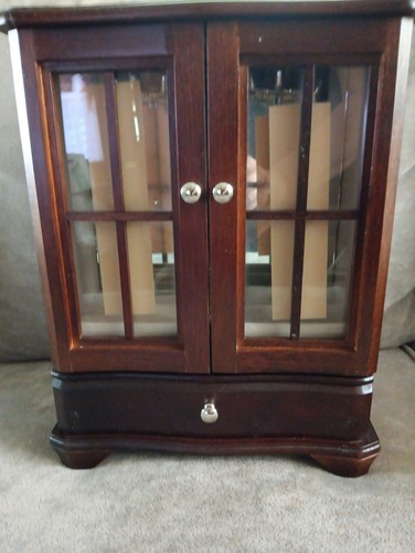 Vintage wooden armoire - vintage, style
