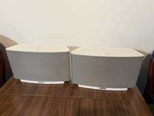 2 x Sonos Play:5 Wireless Speaker White Wifi - PAIR  -  Very good condition 
