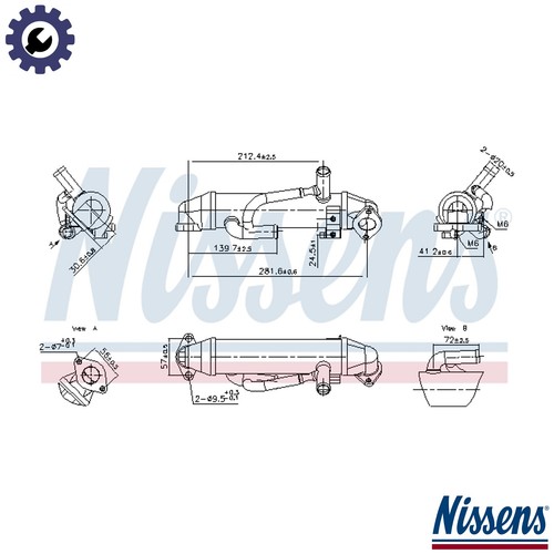 Cooler exhaust gas - exhaust,