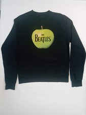 The Beatles Apple Corps Jumper Pullover Sweatshirt Black M Medium Cotton