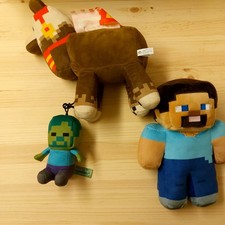 Minecraft Plush Bundle Steve