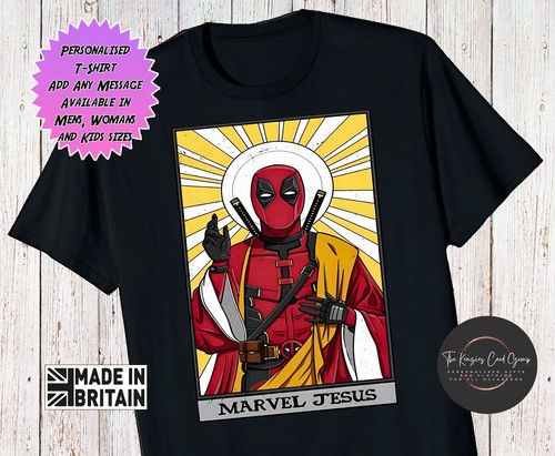 Deadpool marvel jesus - deadpool, shirt