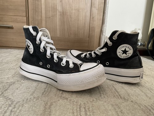 Platform chunky black converse - platform,