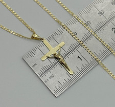 375 9ct solid - gold, crucifix