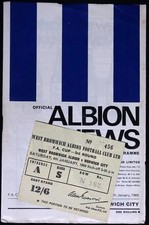 FOOTBALL PROGRAMME & TICKET