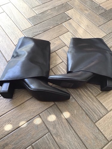 Primark black fold over - primark,