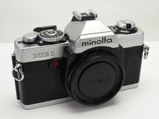 Classic Minolta XG-1 35mm Film Camera Body + Cap - Working but Please Read Desc