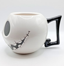 Disney Jack Skellington 3-D Ceramic Mug. Tim Burton Nightmare Before Christmas.