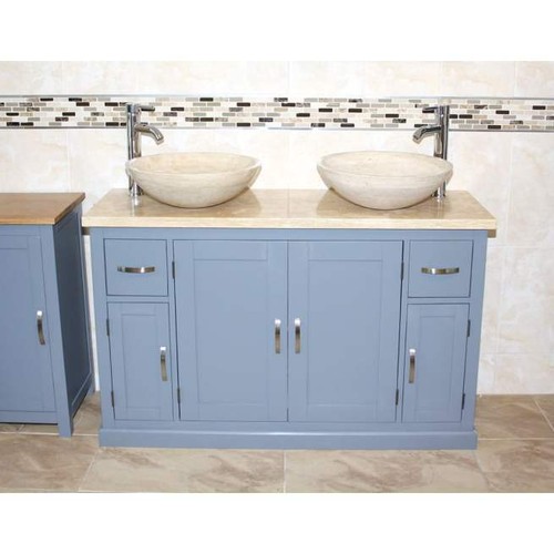 Bathroom single vanity grey - bathroom,