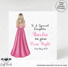 Personalised prom night - night, card