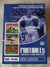 Football's Greatest Ever Matches DVD 2-Disc Boxset R2 VGC ❤️❤️❤️