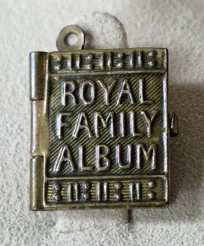 Antique miniature brass royal - miniature,