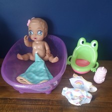 Baby Born bathtub Surprise doll bath robe outfit bottle potty bundle
