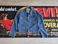 Vintage 1970s Wrangler “Black Tag” Denim Jacket Made in USA – Style 74126PW