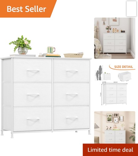White drawer chest - 6,