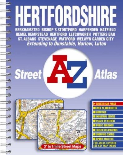 Hertfordshire street atlas - hertfordshire,