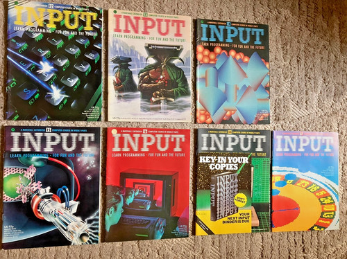 Input magazines job lot - input, of