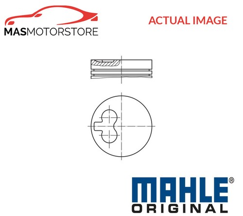 Engine piston rings mahle - piston,