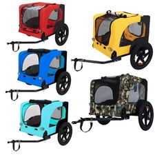 Foldable Pet Bicycle Trailer