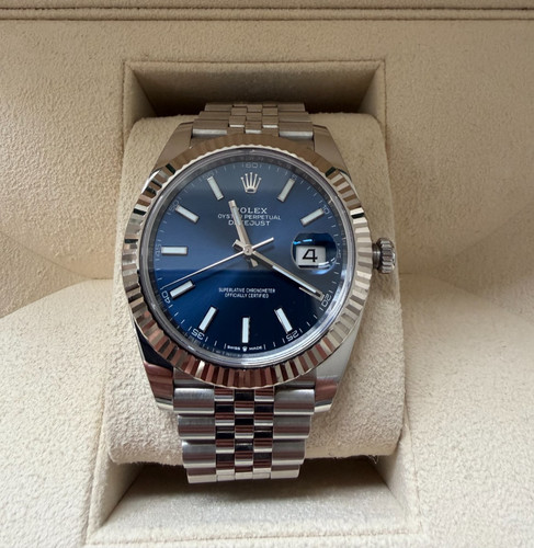 Rolex datejust 126334 blue - rolex,