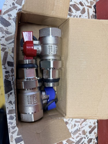 Ball valve set - 1”,