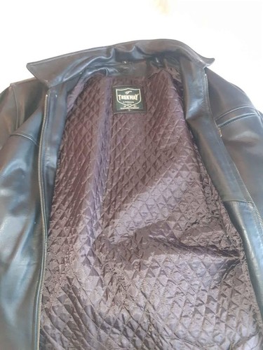 Vintage trekway leather jacket - trekway,