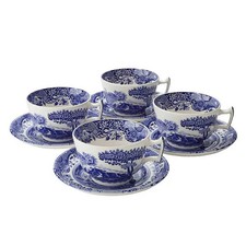 Spode Blue Italian Set of 4