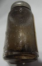 antique old sample bottle
