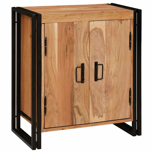 Bedside cabinet wooden rustic - cabinet,