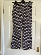 VGC Zara Boot Cut Cotton Stretch Trousers Size XS - Ankle Grazer, Crop.