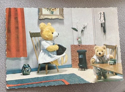 Teddy bear postcard - bear,