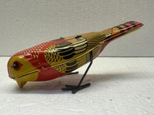 Vintage Tinplate Clockwork  Pecking Bird - Probably Kohler (?)