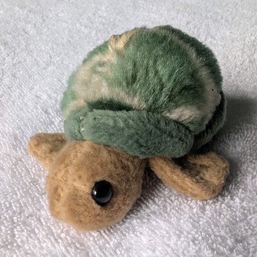 Vintage small turtle plush - vintage,