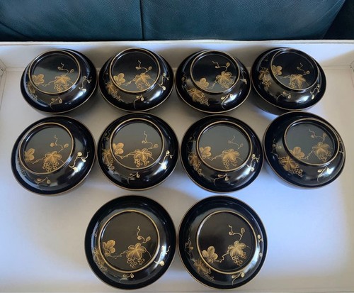 Wajima lacquer chinkin - chinkin, flower