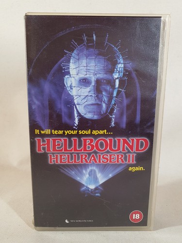 Hellbound hellraiser vhs - hellraiser,